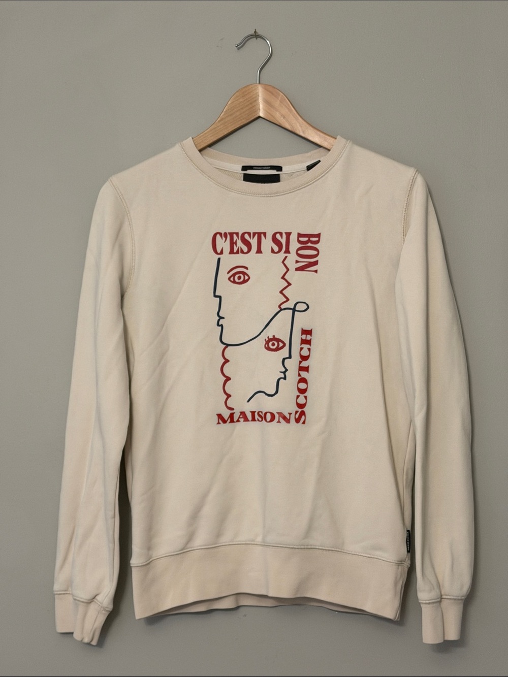 Scotch & Soda C’est Si Bon Sweatshirt | Mason Scotch Summer Edition Pullover S - Picture 2 of 8